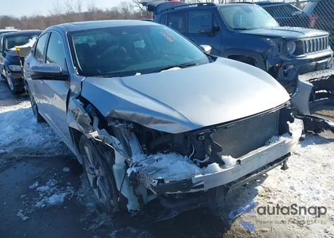 2020 Honda Civic Ex z USA, uszkodzony, nr VIN 19XFC1F36LE024257